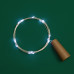 Гирлянда светодиодная Роса с пробкой 2м, 20LED, БЕЛЫЙ, IP20, 3хLR44 в комплекте NEON-NIGHT
