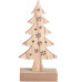 Деревянная фигурка с подсветкой Елочка 9x5x19 см Деревянная фигурка с подсветкой Елочка 9x5x19 см