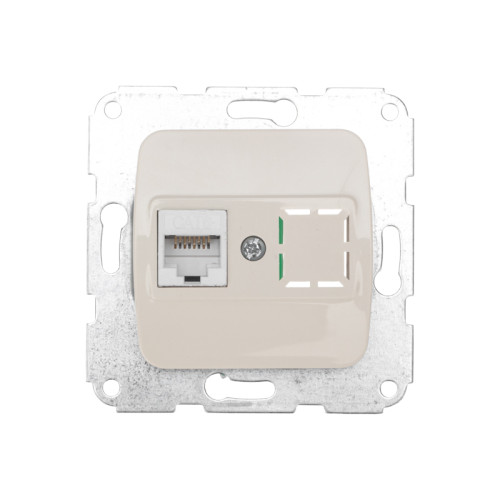 DEA Розетка Компьютер RJ45 с/у мех. Беж KRANZ 