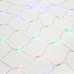 Гирлянда Сеть 1,5х1,5м, прозрачный ПВХ, 150 LED Мультиколор