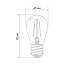 Ретро-лампа филаментная ST45, E27, 2 LED, 2Вт, ТЕПЛЫЙ БЕЛЫЙ, 230В, IP65 NEON-NIGHT