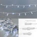 Гирлянда светодиодная Нить 10м 100 LED БЕЛЫЙ белый ПВХ IP65 постоянное свечение 24В соединяется NEON-NIGHT нужен трансформатор 531-100/531-311/531-312