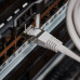 Шнур коммутационный, патч-корд F/UTP RJ45-RJ45, CAT 5e, LSZH серый, 1,5м REXANT 