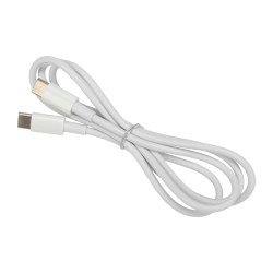Кабель Type-C - Type-C, 3А, 100Вт, 1м, ПВХ, белый, Power Delivery REXANT