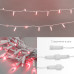 Гирлянда светодиодная Нить 10м 100 LED КРАСНЫЙ белый ПВХ IP65 постоянное свечение 230В соединяется нужен блок 303-500-1 NEON-NIGHT