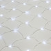Гирлянда Сеть 1,5х1,5м, прозрачный ПВХ, 96 LED Белый