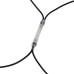 Гирлянда светодиодная Сеть 2x1,5м 288 LED БЕЛЫЙ черный каучук IP67 постоянное свечение 230В блок в комплекте NEON-NIGHT 
