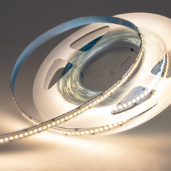 Лента светодиодная 24В, SMD2835, 19,2Вт/м, 240 LED/м, 3000К, 15мм, 5м, IP20 LAMPER