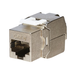 Модуль Keystone Jack RJ-45(8P8C), FTP экранированный, CAT 6, тип 180 градусов, самозажимной REXANT PRO Модуль Keystone Jack RJ-45(8P8C), FTP экранированный, CAT 6, тип 180 градусов, самозажимной REXANT PRO