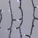 Гирлянда светодиодная Занавес 2х3м 760 LED БЕЛЫЙ черный КАУЧУК IP67 постоянное свечение 230В блок в комплекте NEON-NIGHT
