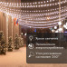 Ретро-лампа филаментная G45, E27, 2 LED, 2Вт, ТЕПЛЫЙ БЕЛЫЙ, 230В, IP65 NEON-NIGHT