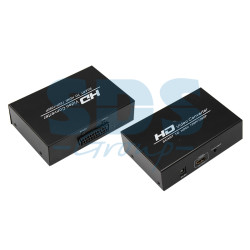 Конвертер SCART на HDMI, металл REXANT