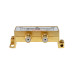 Делитель ТВх4 под F-разъем, 5-1000МГц, Gold (5 F-разъемов в комплекте) REXANT