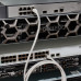 Шнур коммутационный, патч-корд F/UTP RJ45-RJ45, CAT 5e, LSZH серый, 2м REXANT 