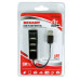 Разветвитель USB на 4 порта черный REXANT