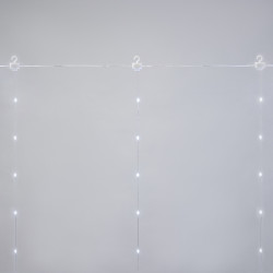 Гирлянда Светодиодный дождь из росы 3х3 м, белый, USB + пульт управления NEON-NIGHT