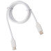 Кабель Type-C - Type-C, 3А, 45Вт, 1м, ПВХ, белый, Power Delivery REXANT