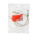 Шнур коммутационный, патч-корд F/UTP RJ45-RJ45, CAT 5e, LSZH серый, 0,5м REXANT 