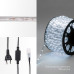 Дюралайт LED двухжильный 230В 10мм 24 LED/м БЕЛЫЙ постоянное свечение модуль 2м бухта 100м NEON-NIGHT