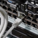 Шнур коммутационный, патч-корд F/UTP RJ45-RJ45, CAT 6, LSZH серый, 1,5м REXANT 