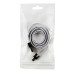 Кабель USB-A – micro USB, 2,4А, 1м, белый, плоский REXANT