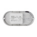 Светильник ЖКХ LED пылевлагозащищенный овал IP65 18Вт 1710Лм 6500K с микроволновым датчиком движения REXANT