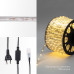Дюралайт LED двухжильный 230В 10мм 24 LED/м ТЕПЛЫЙ БЕЛЫЙ постоянное свечение модуль 2м бухта 100м NEON-NIGHT