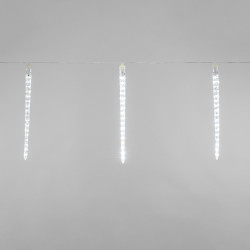 Гирлянда светодиодная Сосульки 230В, комплект 8 шт х 42 см, 36x8 LED, не соединяются