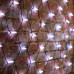 Гирлянда светодиодная Сеть 2x3м 432 LED БЕЛЫЙ черный каучук IP67 постоянное свечение 230В блок в комплекте NEON-NIGHT 