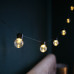 Лофт-гирлянда светодиодная 5 м, черный ПВХ, 20 LED, теплое белое свечение NEON-NIGHT
