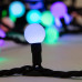 Гирлянда светодиодная Мультишарики Ø17,5мм 10м 80 LED RGB черный каучук IP67 быстрая смена цвета 230В NEON-NIGHT