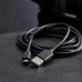 Кабель USB-A – micro USB, 1А, 1,8м, ПВХ, черный REXANT