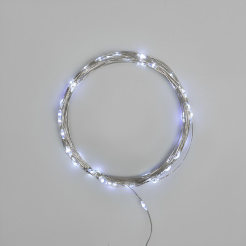 Гирлянда светодиодная Роса 5 м, 50LED, БЕЛЫЙ, IP20, USB NEON-NIGHT