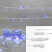 Гирлянда светодиодная Нить 10м 100 LED СИНИЙ прозрачный ПВХ IP65 эффект мерцания 230В соединяется нужен блок 303-500-1 NEON-NIGHT