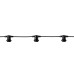 Гирлянда Belt-Light 2 жилы, 50м, шаг 40см, 125 патронов E27, IP65, черный круглый провод NEON-NIGHT