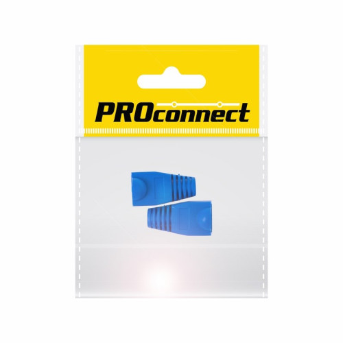 Колпачок изолирующий для разъемов RJ-45, синий, пакет, 2шт. PROconnect 