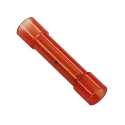 Соединительная гильза изолированная L-27.3 мм нейлон 0.5-1.5 мм² (ГСИ(н) 1.5/ГСИ-н 0,5-1,5) красная REXANT