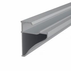 Профиль алюминиевый накладной 35х45 мм 2 м (заказывать отдельно заглушки 146-237-1, 146-237-2) REXANT