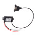Адаптер DC 12 V-гнездо USB-A 5 V 3 A REXANT