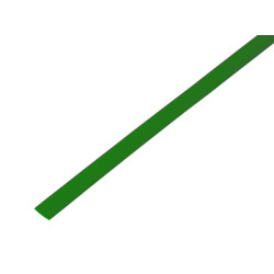 Трубка термоусаживаемая ТУТ нг 5,0/2,5мм, зеленая, упаковка 50 шт. по 1м REXANT