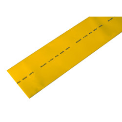 Трубка термоусаживаемая ТУТ нг 50,0/25,0мм, желтая, упаковка 10 шт. по 1м REXANT