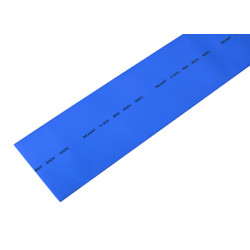 Трубка термоусаживаемая ТУТ нг 50,0/25,0мм, синяя, упаковка 10 шт. по 1м REXANT