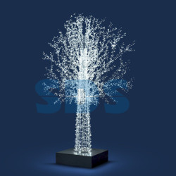 Декоративная 3D фигура Дерево 250х340 см белое