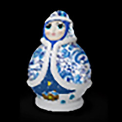 Декоративная объемная фигура Снегурочка 180 см (цвет на выбор)