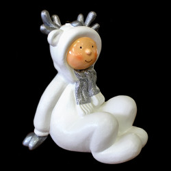 Декоративная объемная фигура Олененок Snowy-3 76 см (цвет на выбор)