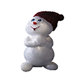 Декоративная объемная фигура Снеговик Ниппи-1 170 см (цвет на выбор)