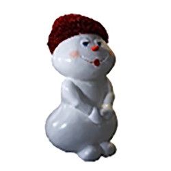 Декоративная объемная фигура Снеговик Ниппи-4 160 см (цвет на выбор)