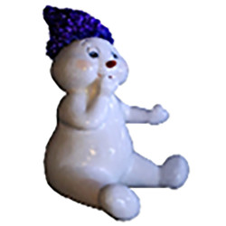 Декоративная объемная фигура Снеговик Ниппи-5 140 см (цвет на выбор)