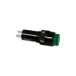 Индикатор Ø10  12V  зеленый  (RWE-504)  REXANT
