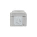 Переключатель проходной Mini OG IP54 о/у, серый KRANZ